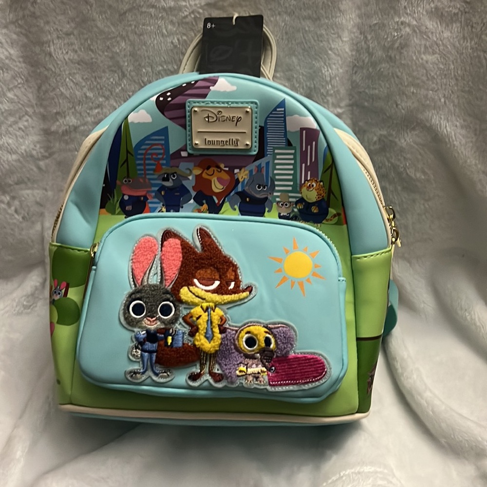 NWT Zootopia backpack loungefly